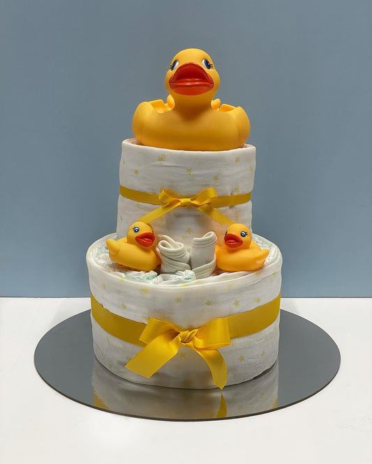 Rubber Duckie Nappy Cake - The Hamper Specialist