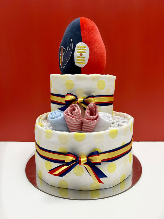 AFL Football Nappy Cakes - The Hamper Specialist