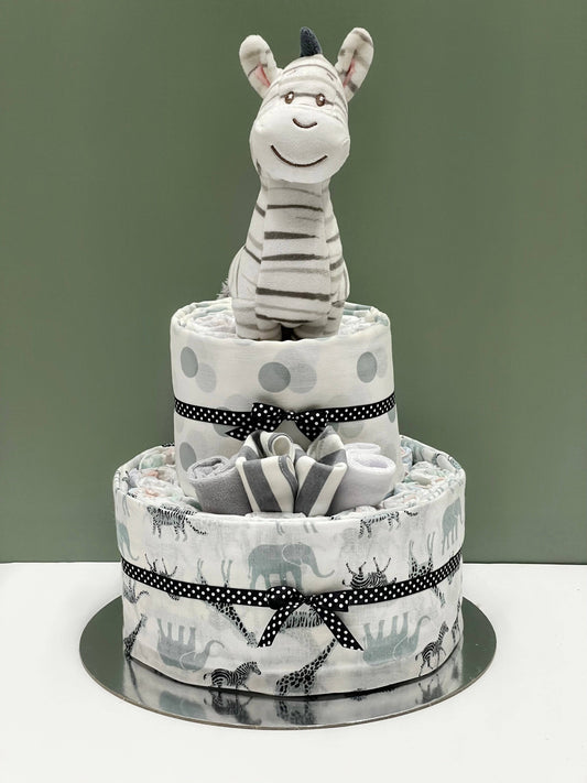 Safari Nappy Cakes - The Hamper Specialist