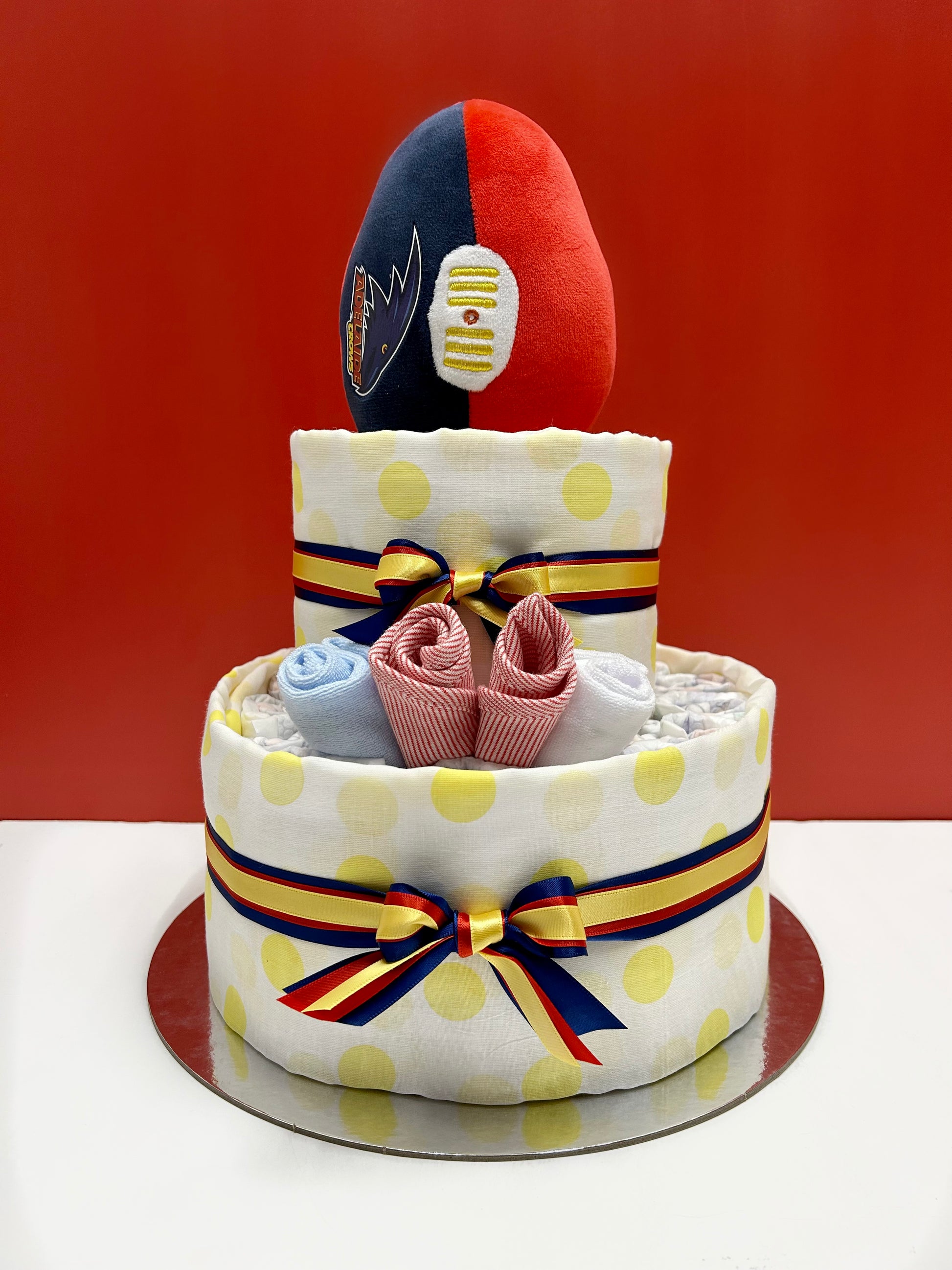 AFL Football Nappy Cakes - The Hamper Specialist