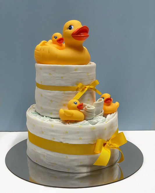 Rubber Duckie Nappy Cake - The Hamper Specialist