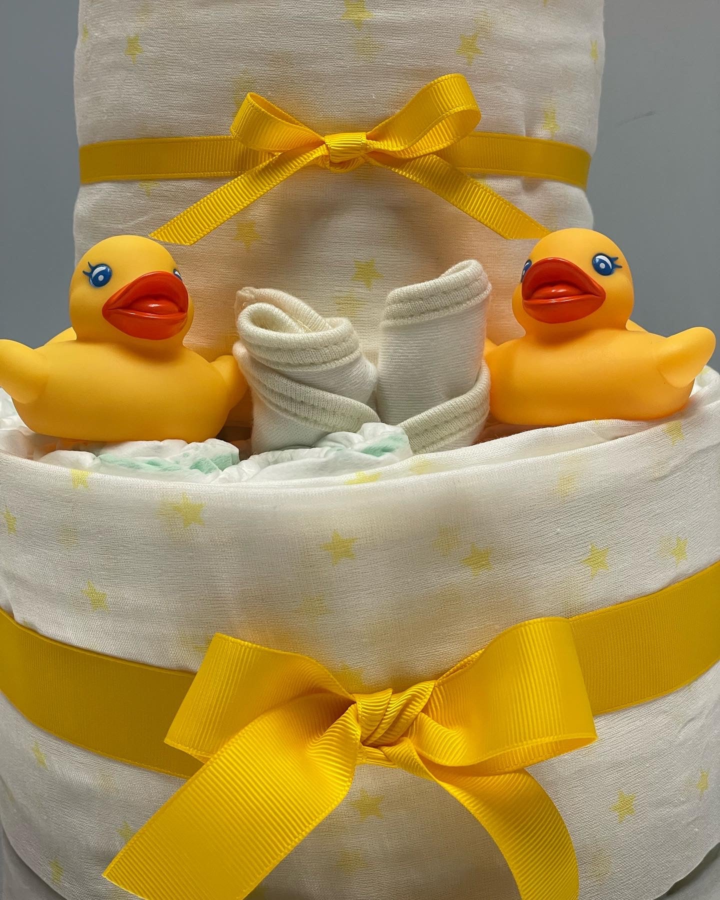 Rubber Duckie Nappy Cake - The Hamper Specialist