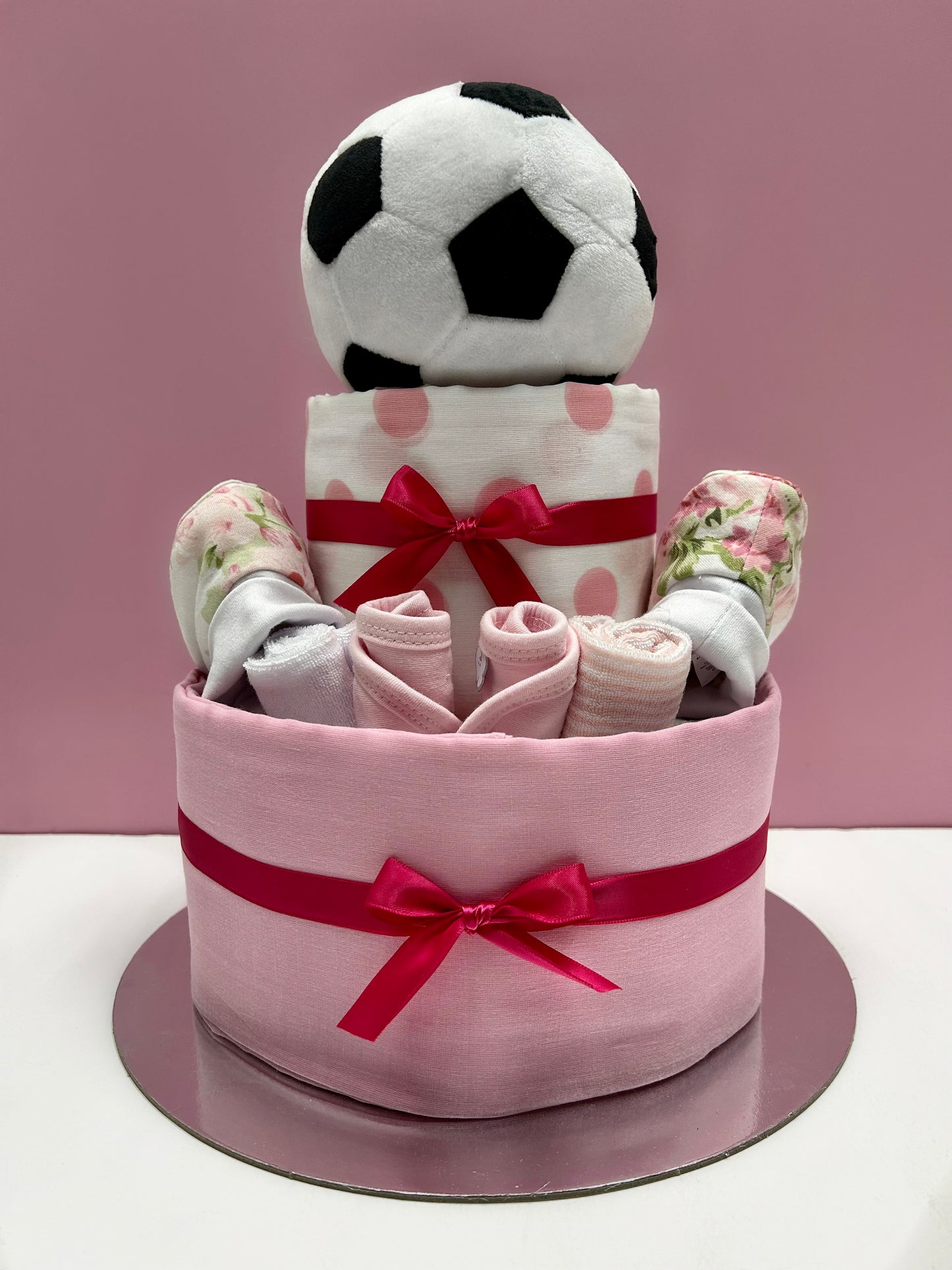 Soccer Nappy Cakes - The Hamper Specialist