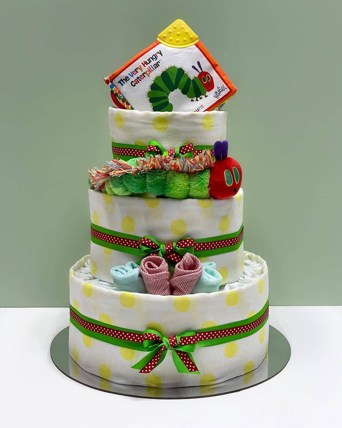 Hungry Caterpillar Nappy Cake - The Hamper Specialist