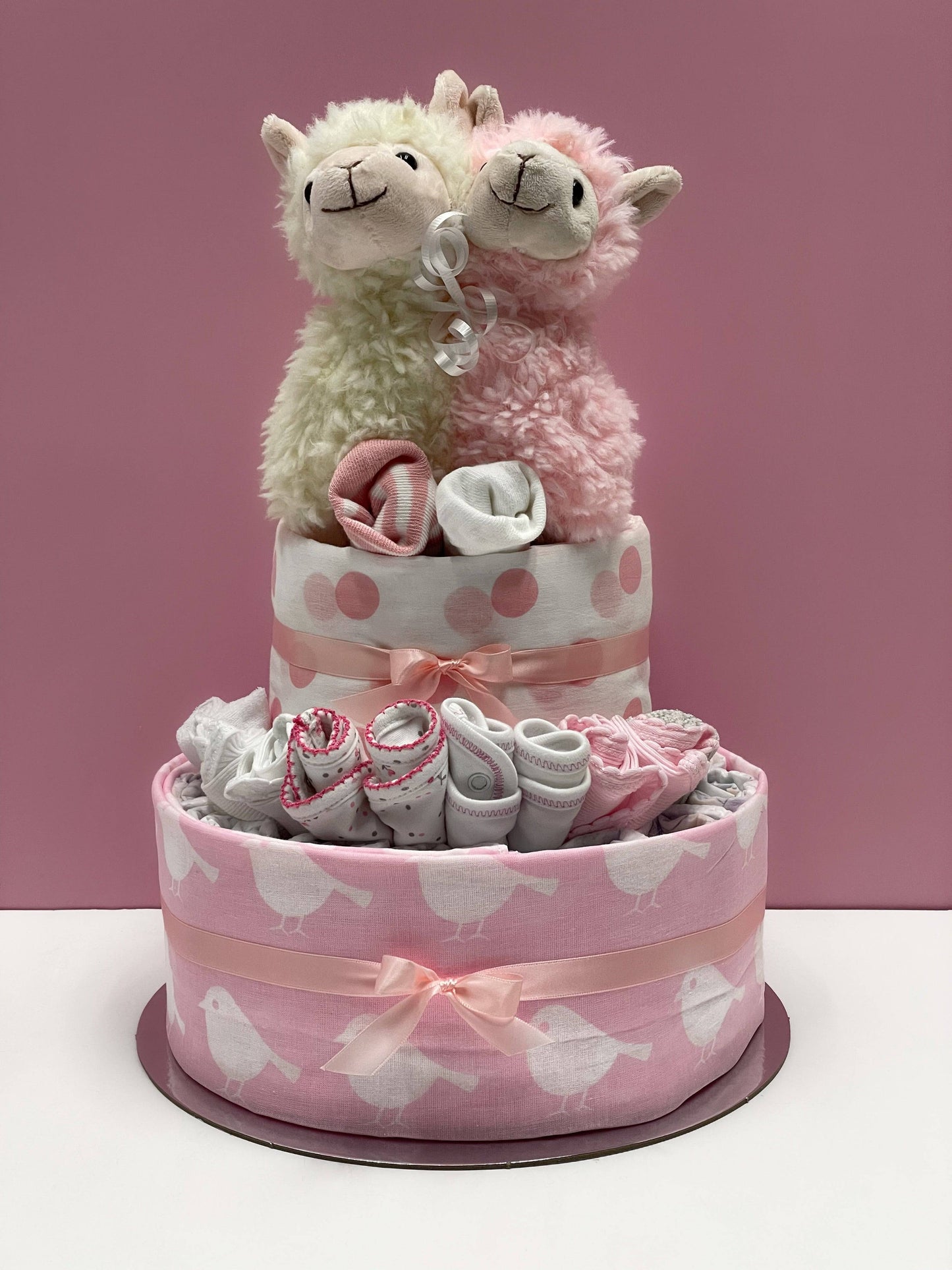 Twins Nappy Cakes - The Hamper Specialist